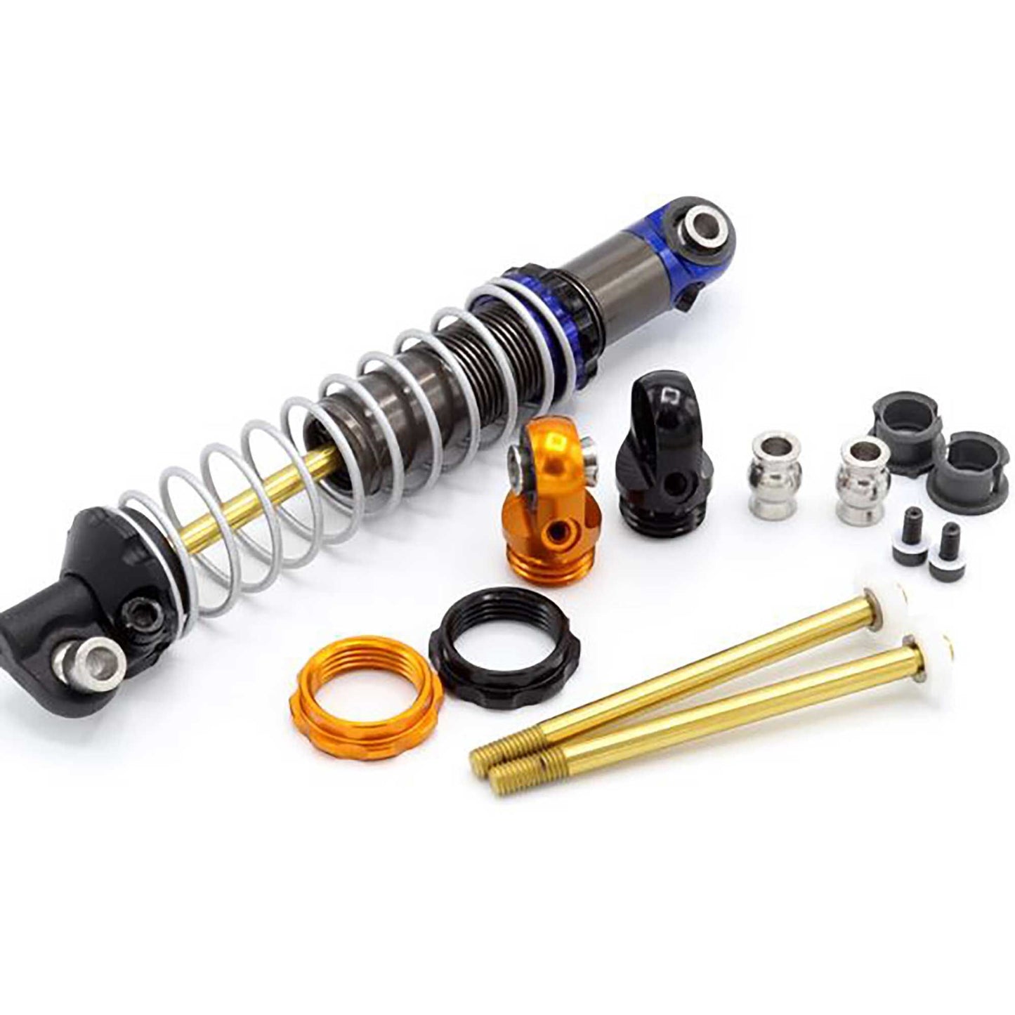 S8E Machined Aluminum Shock Cap Orange (VPSIRC00515)