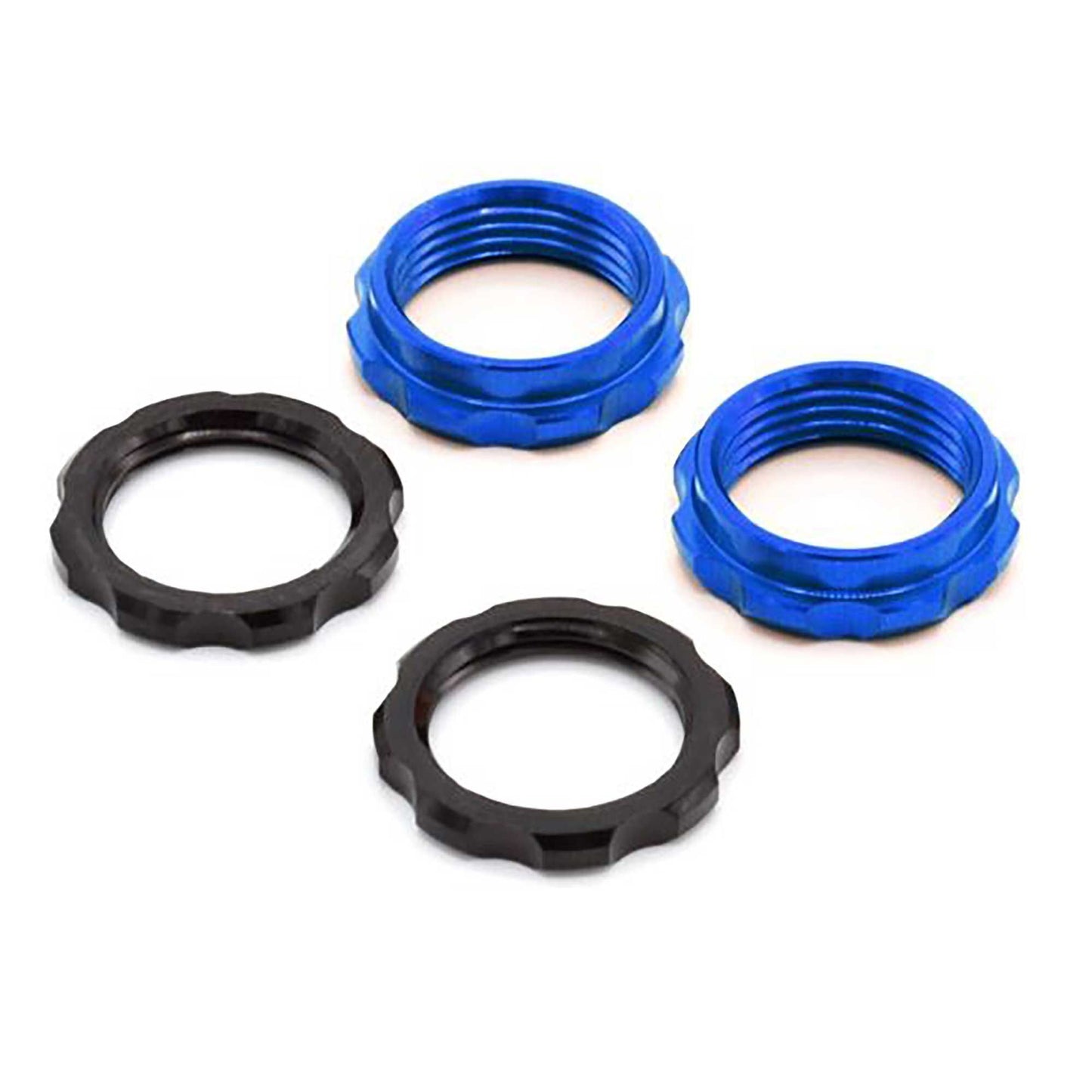 S8E Machined Spring Collars - Blue (VPSIRC00519)