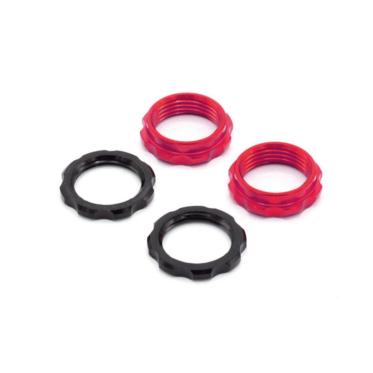 S8E Machined Spring Collars Red for Incision S8E Shocks (VPSIRC00525)