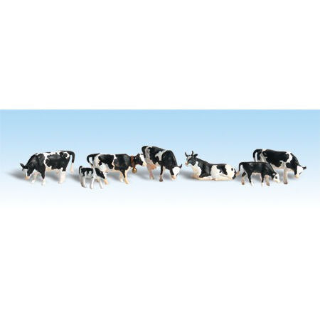 HO Holstein Cows for Model Railroads (WOOA1863)
