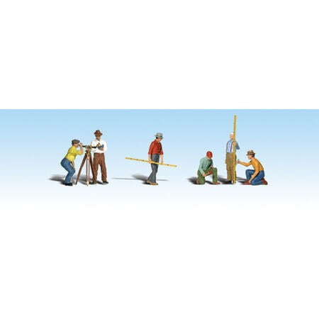 HO Surveyors Figures and Accessories (WOOA1883)