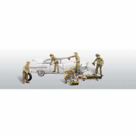 HO Service Station Attendants Set (WOOA1948)