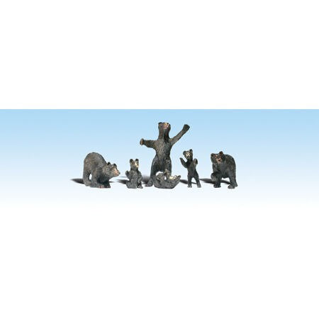 N Black Bears Figures and Accessories (WOOA2186)
