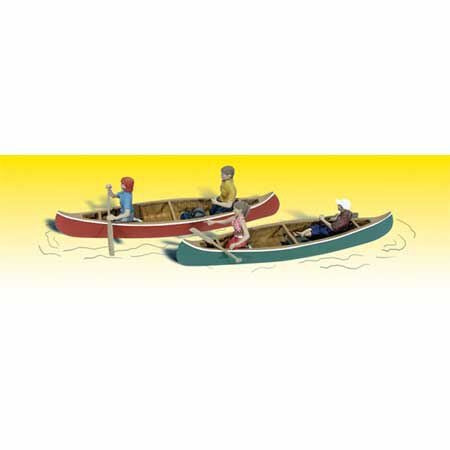 N Canoers Diorama (WOOA2200)