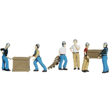 O Dock Workers Figures for Model Layouts and Dioramas (WOOA2729)