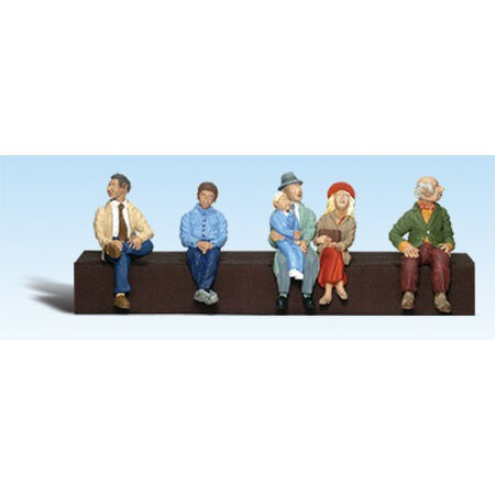 O Passengers Figures for Model Railroads (WOOA2731)
