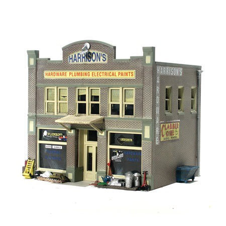 N B/U Harrison's Hardware Model Building (WOOBR4921)