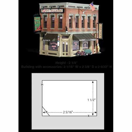 N B/U Corner Emporium Model (WOOBR4923)