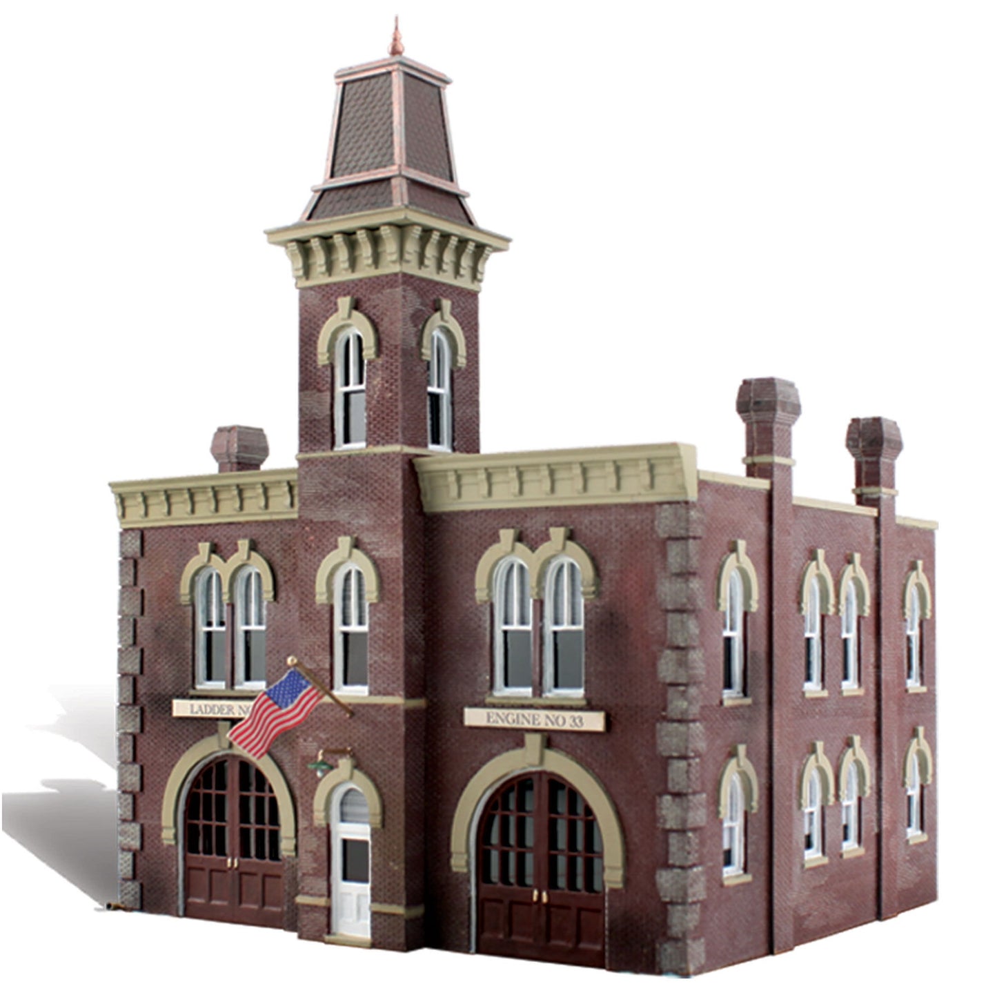 N Built-Up Firehouse (WOOBR4934)