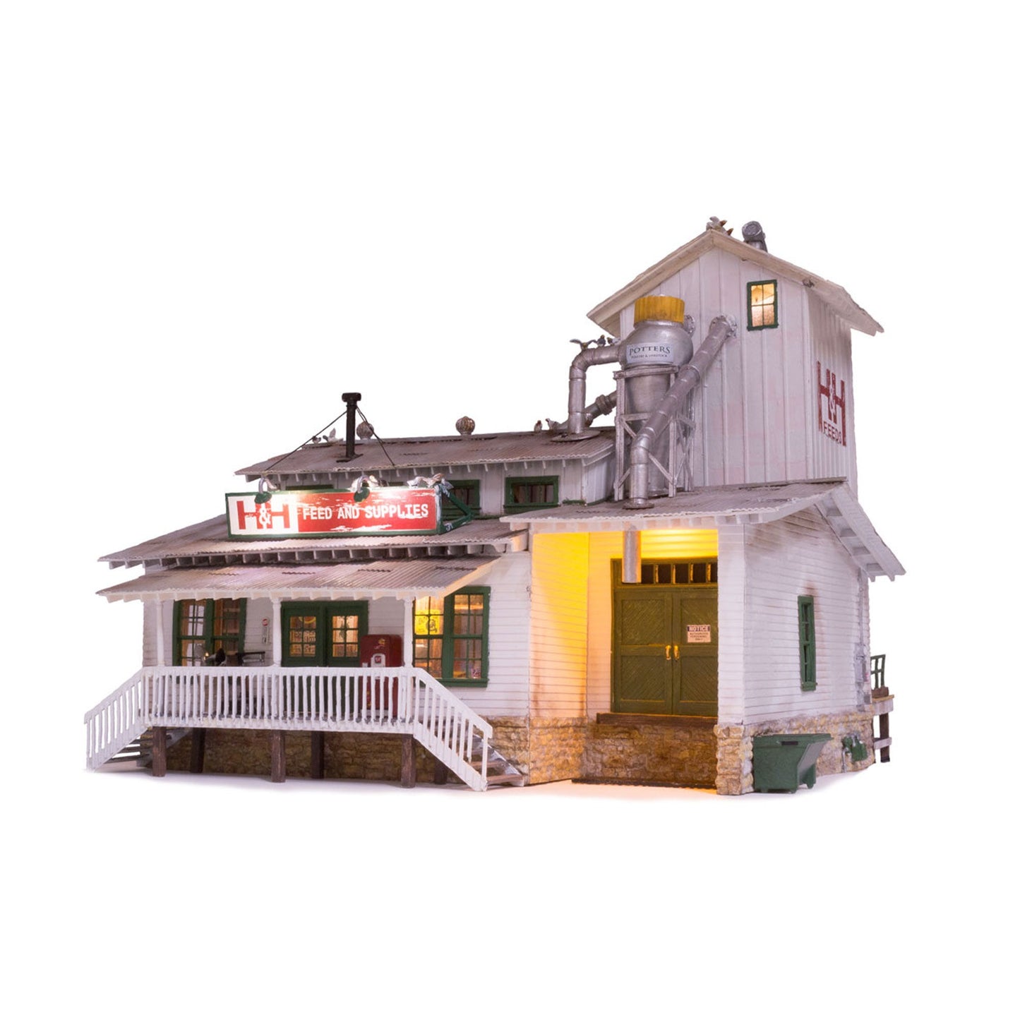 N Built-Up H&H Feed Mill (WOOBR4949)