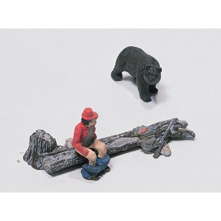 HO Bare Hunter Scenic Detail (WOOD227)