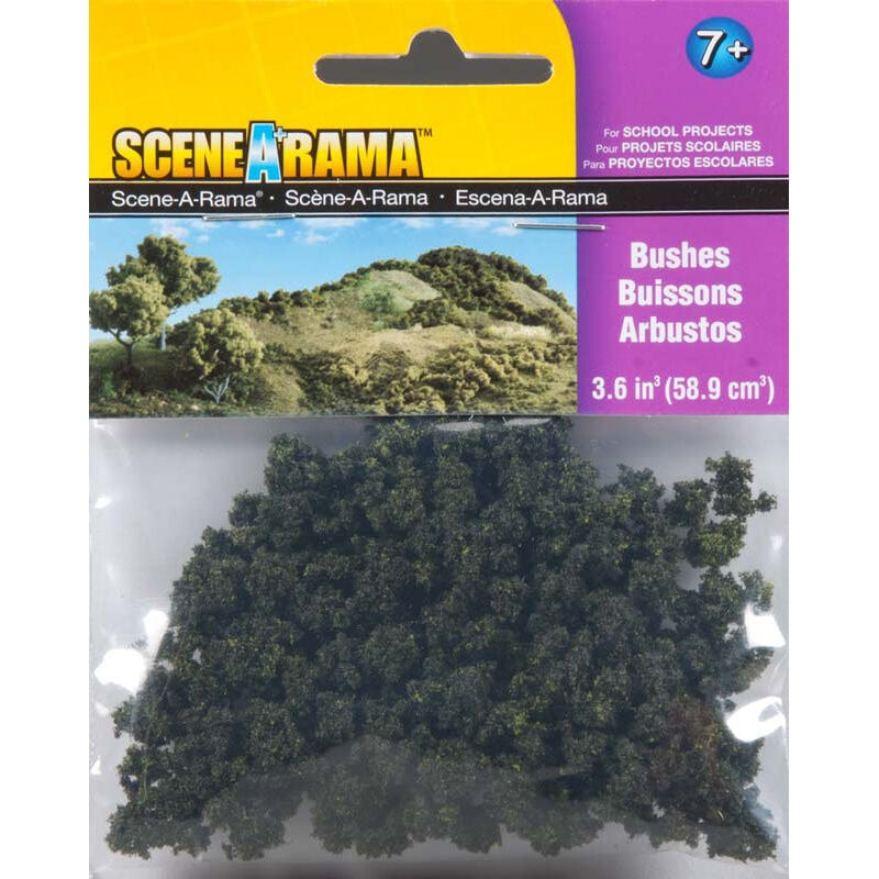 Scene-A-Rama Scenery Bags Bushes 2oz (WOOSP4184)