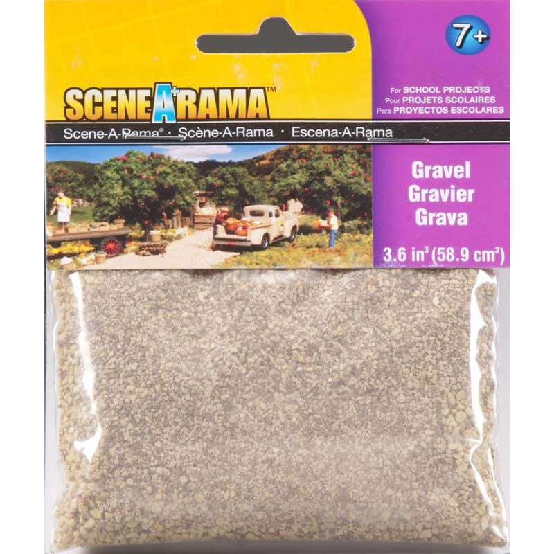 Scene-A-Rama Scenery Bags Gravel 2oz (WOOSP4190)