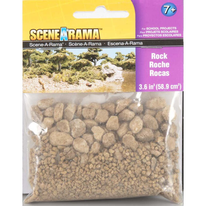 Scene-A-Rama Scenery Bags Rocks 2oz (WOOSP4191)