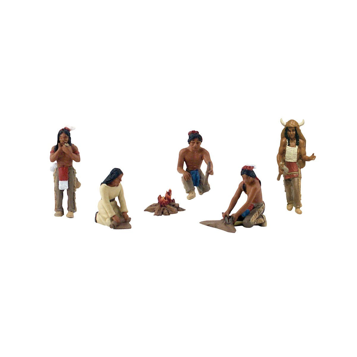 Scene-A-Rama Scene Setters Native Americans (WOOSP4443)