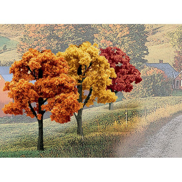 Value Trees Fall Mix 3-5 inch Pack of 14 (WOOTR1577)