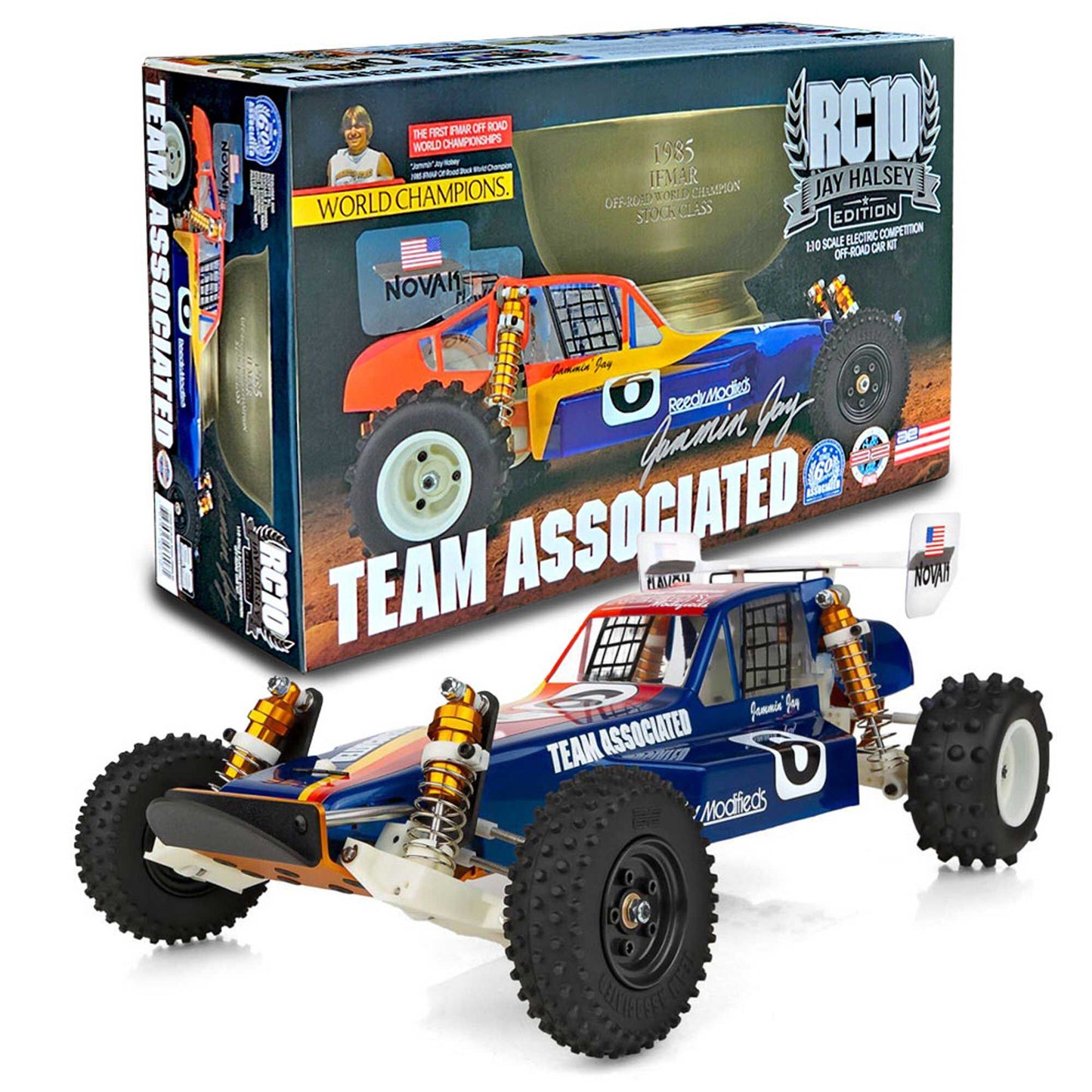 1/10 RC10 Classic Jay Halsey Edition Kit (ASC6008)