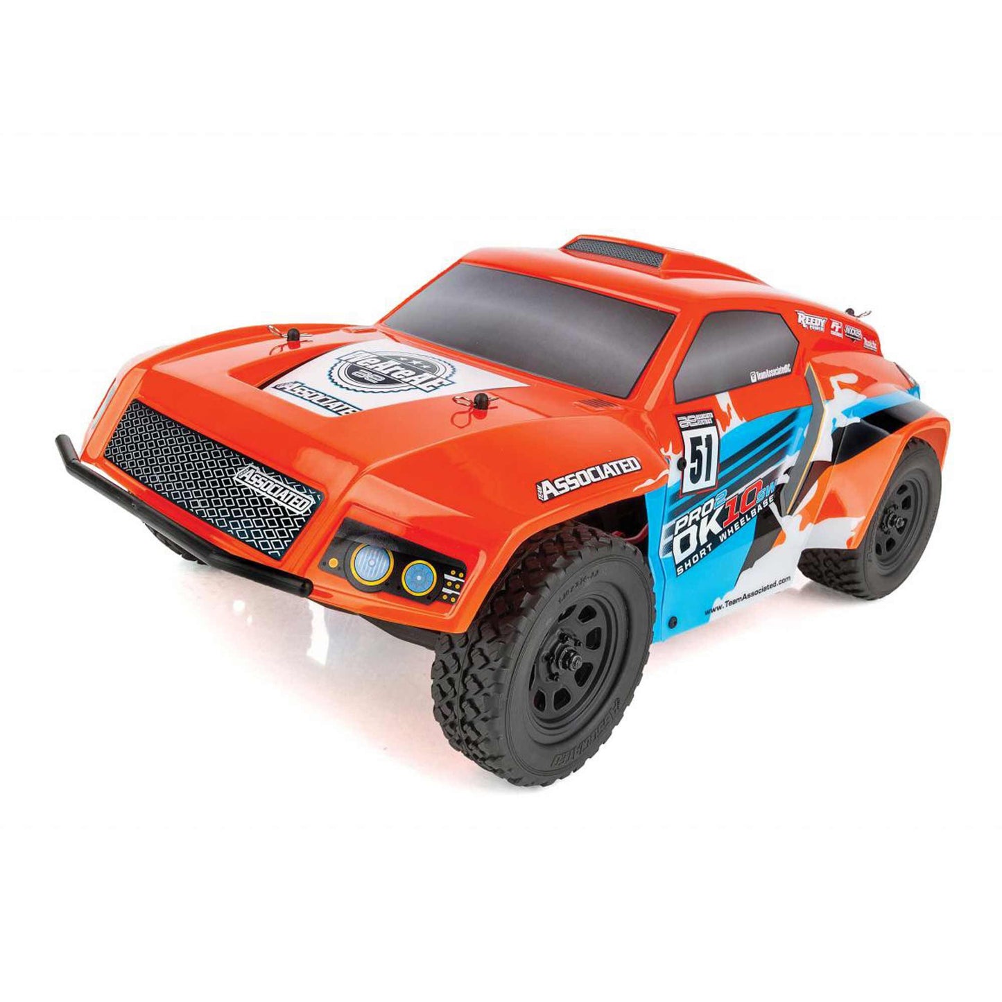 1/10 Pro2 DK10SW 2WD Dakar Buggy Ready to Run with Battery and Charger (Red) (ASC90038C)
