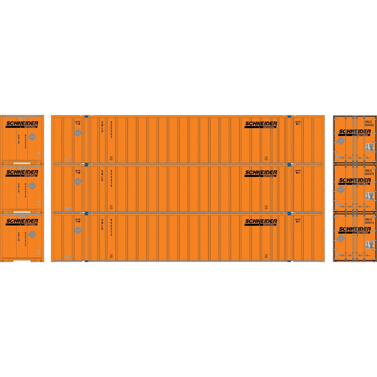 N ATH 53' Stoughton Container with SNLU Reporting Numbers (ATH-2331)
