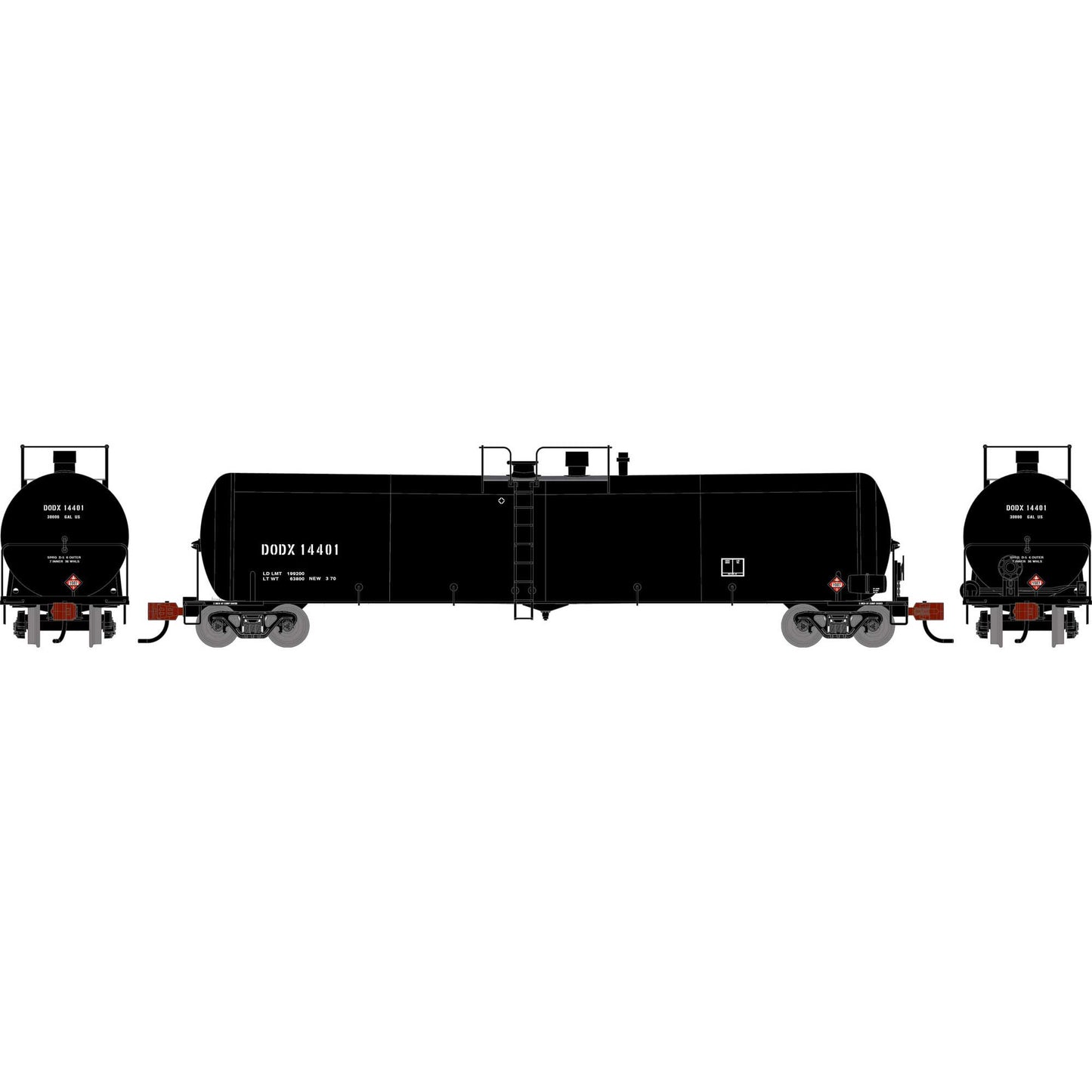 N ATH 30K Ethanol Tank Car DODX #14401 (ATH-2421)