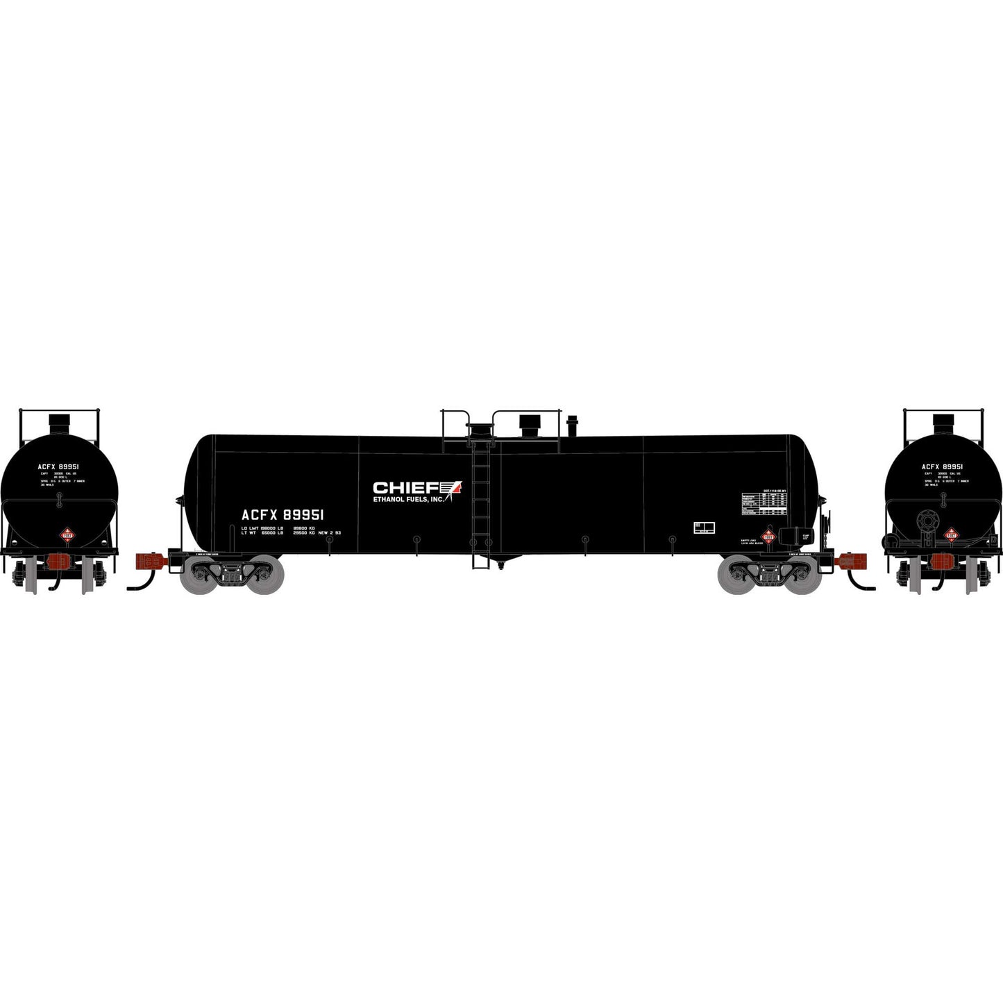 N ATH 30K Ethanol Tank Car ACFX 89951 (ATH-2427)