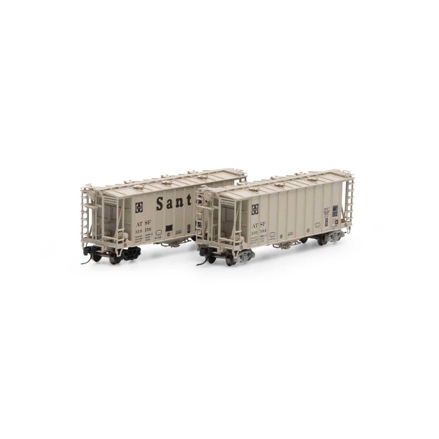 N GATC 2600 Airslide Hopper ATSF Model Train Car (ATH23869)