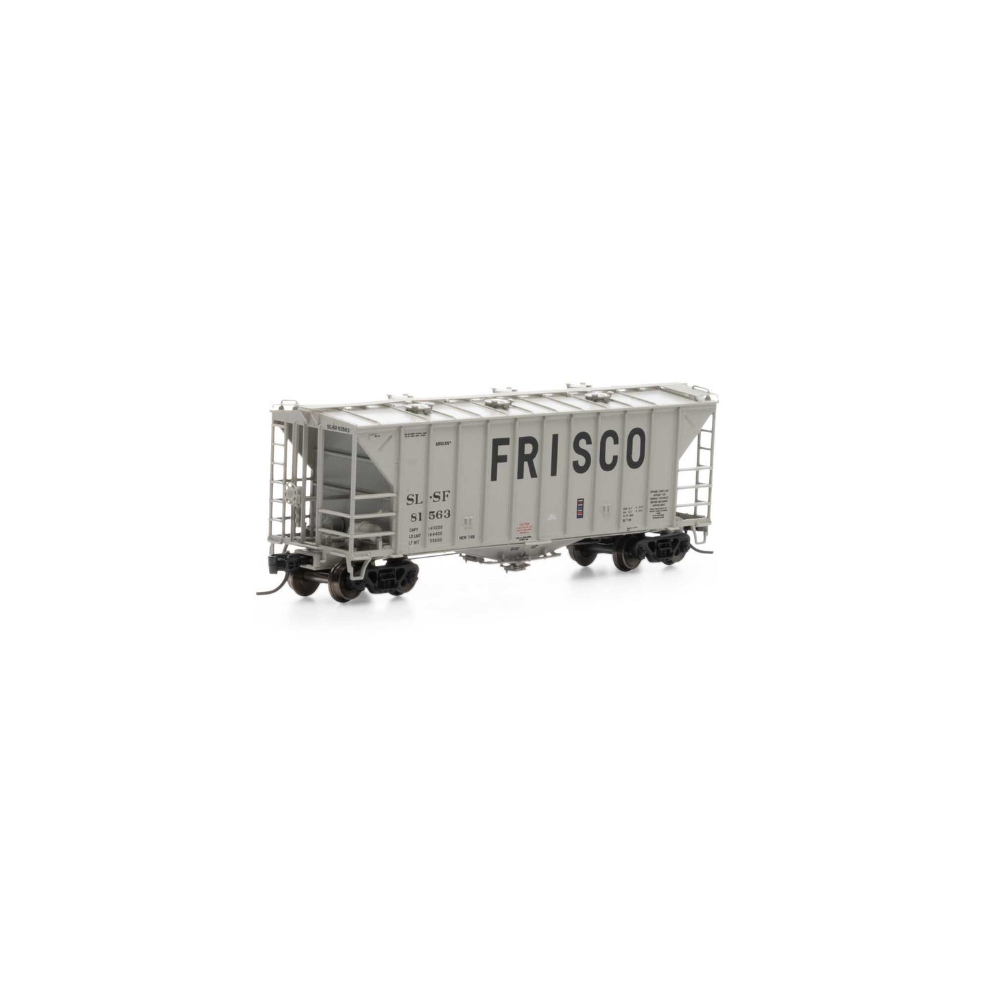 N GATC 2600 Airslide Hopper SLSF #81563 (ATH23877)