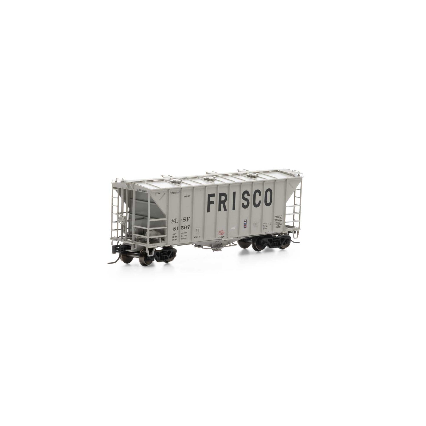 N GATC 2600 Airslide Hopper SLSF #81567 (ATH23878)