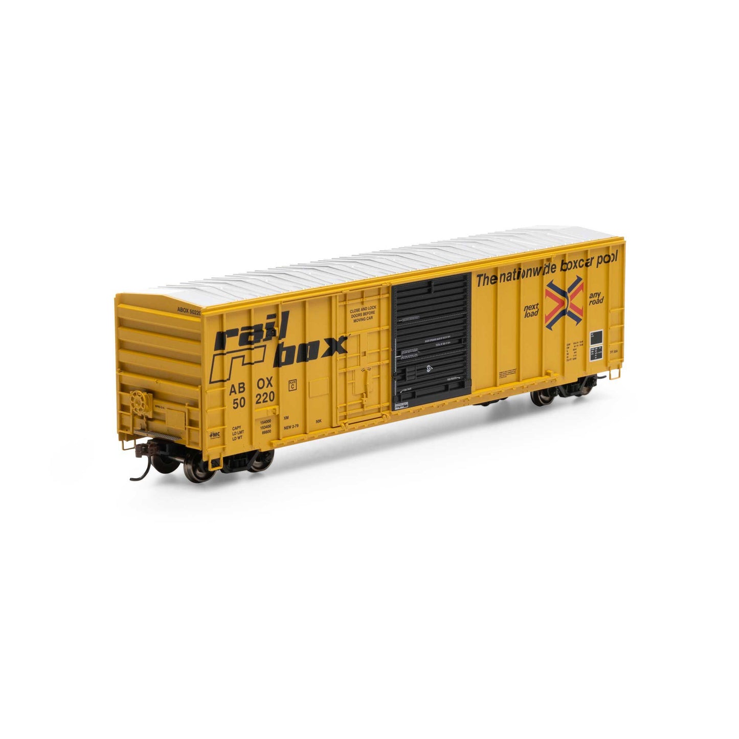 HO RTR 50' FMC Combo Door Box Model (ATH26728)
