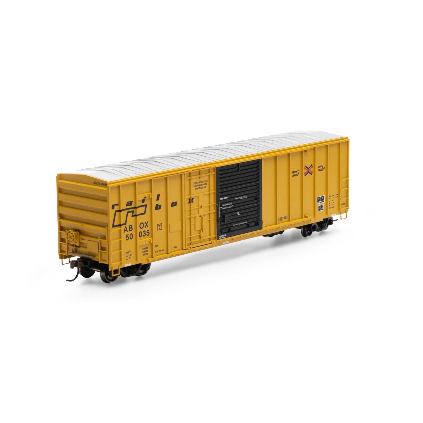 HO RTR 50' FMC Combo Door Box, ABOX, Late Model (ATH26731)