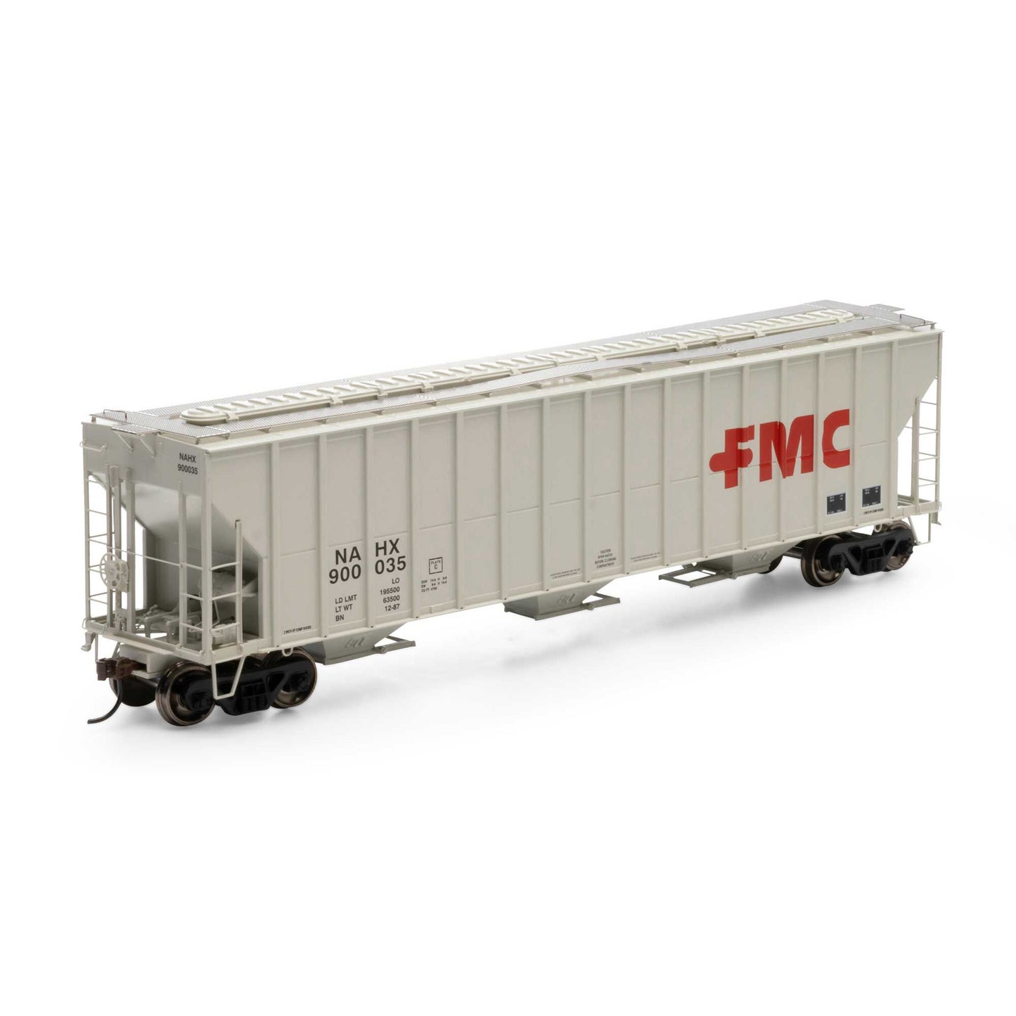 HO RTR FMC 4700 Covered Hopper NAHX #900035 (ATH81580)