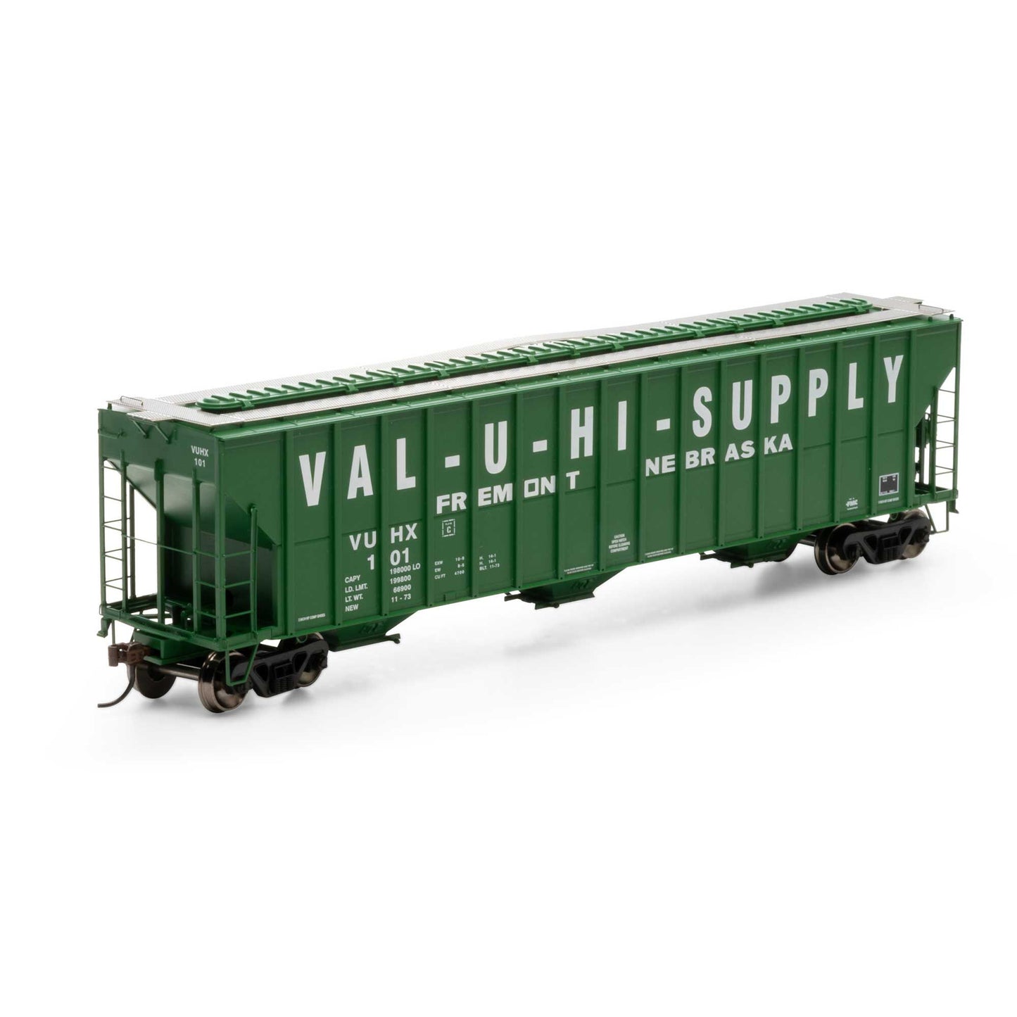 HO RTR FMC 4700 Covered Hopper VUHX #101 (ATH81589)