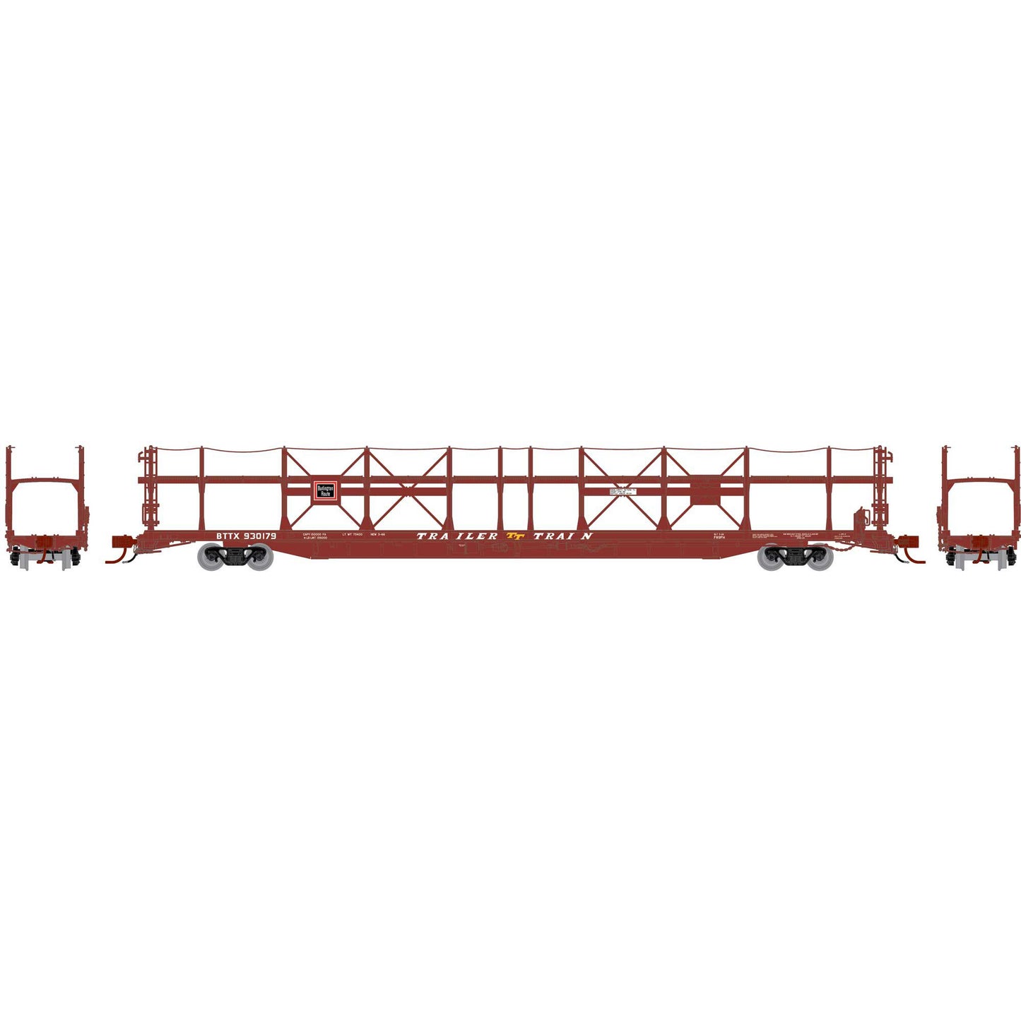 N F89F Bi-Level Auto Rack CBQ/BTTX #930179 (ATHG-1795)