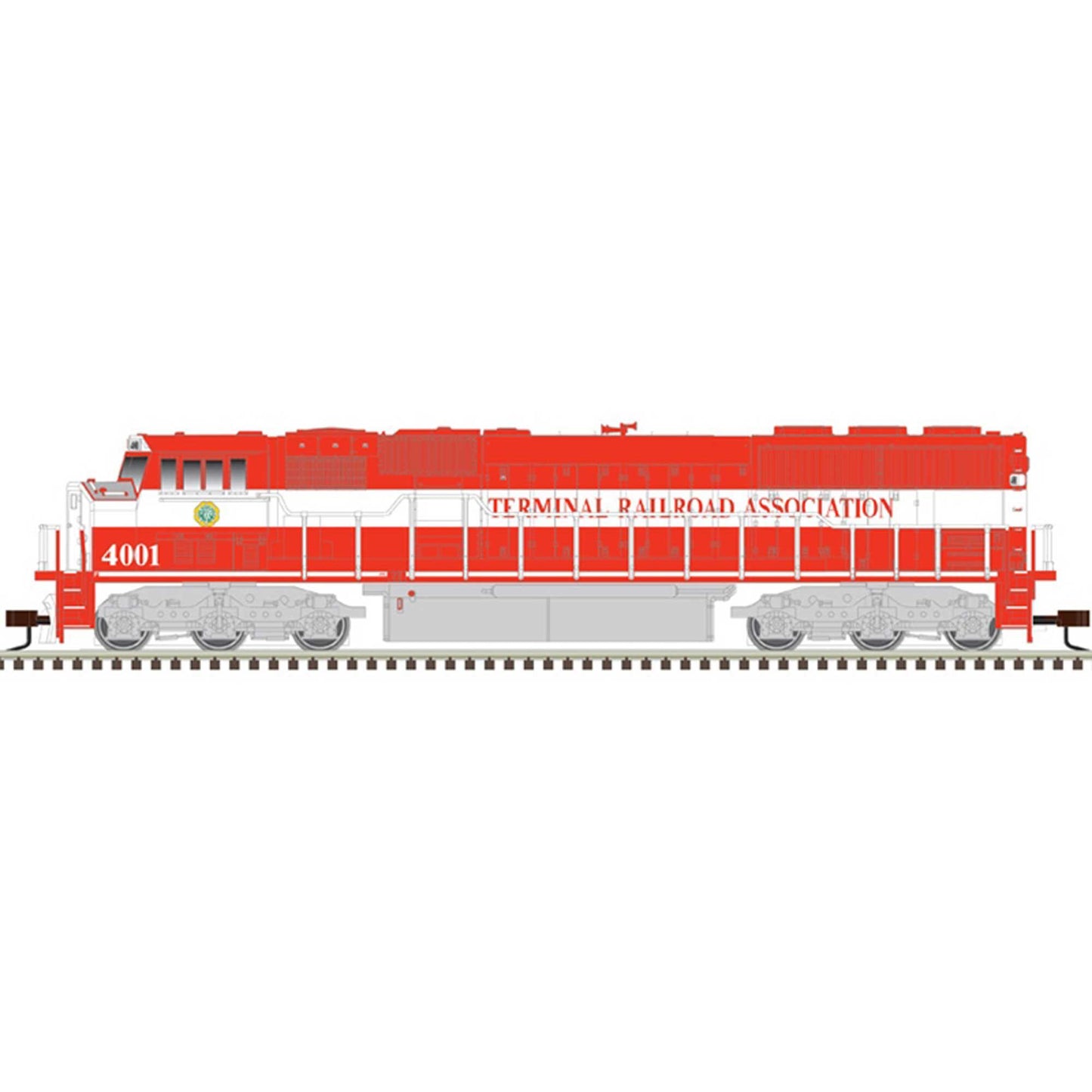 N SD60M DCC Diesel Locomotive TRRA #4002 (ATL40005239)