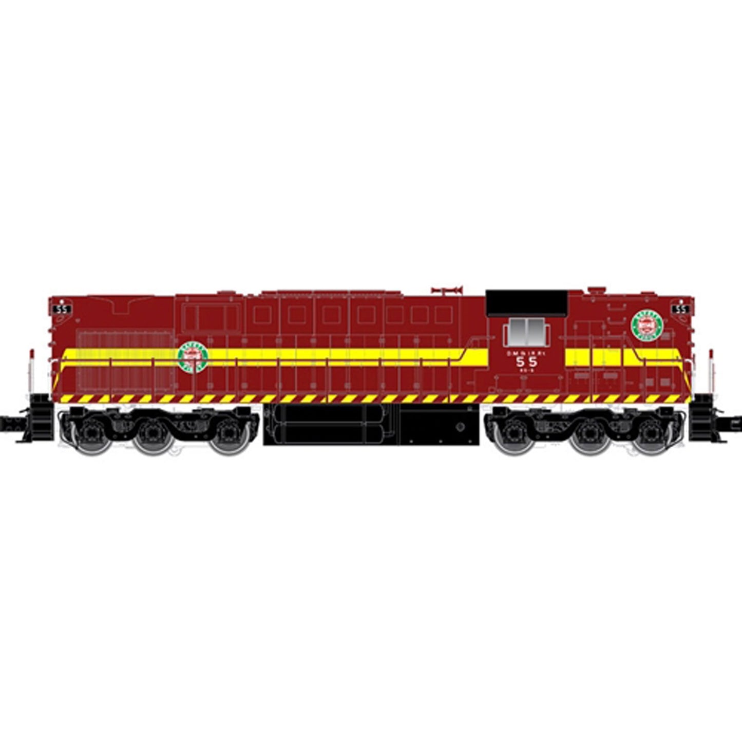 O Trainman RSD7/15 High Nose with TMCC DM&IR #52 (ATO20030021)