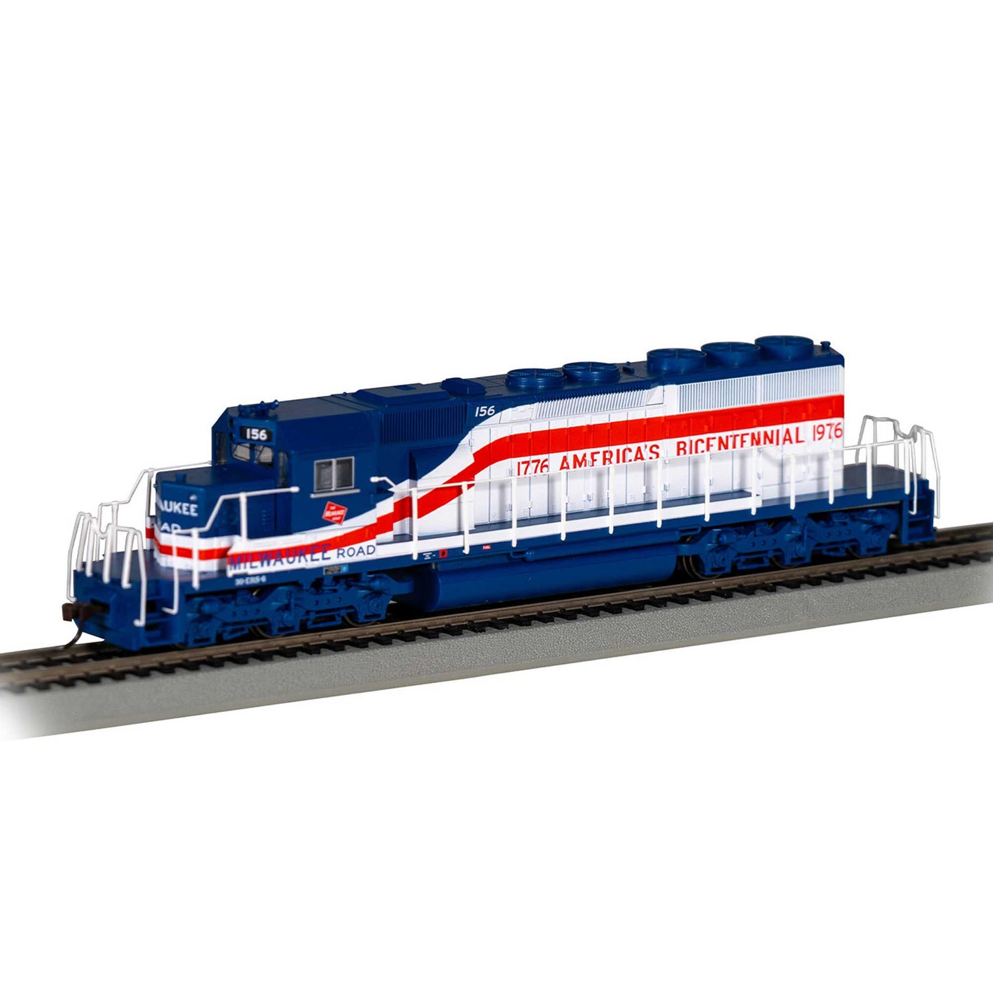 HO SD40-2 Diesel Locomotive w/ DCC - Milwaukee Road #156 (BAC67208)