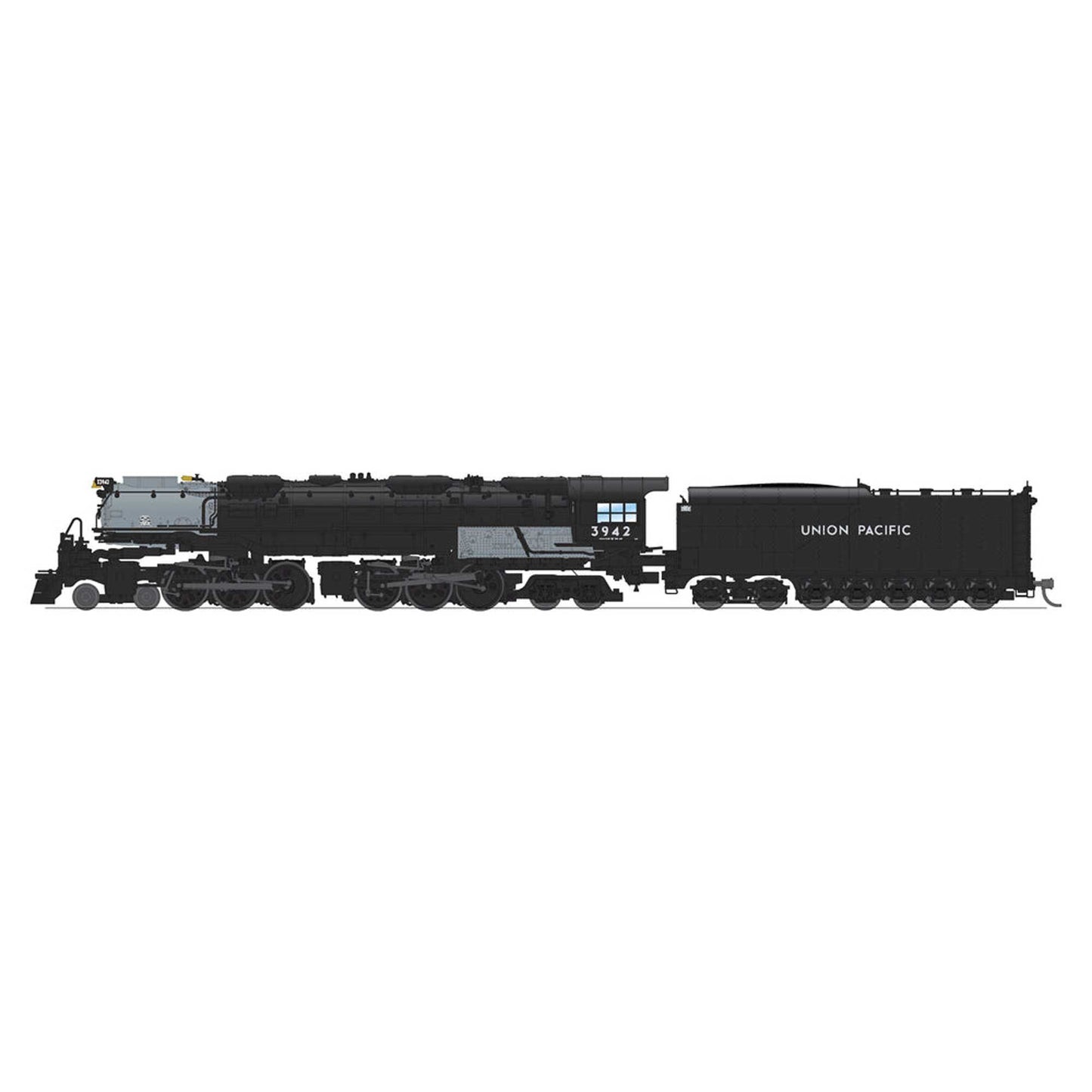 N UP Challenger 4-6-6-4 Locomotive #3942 with Sound and DCC (BLI6980)