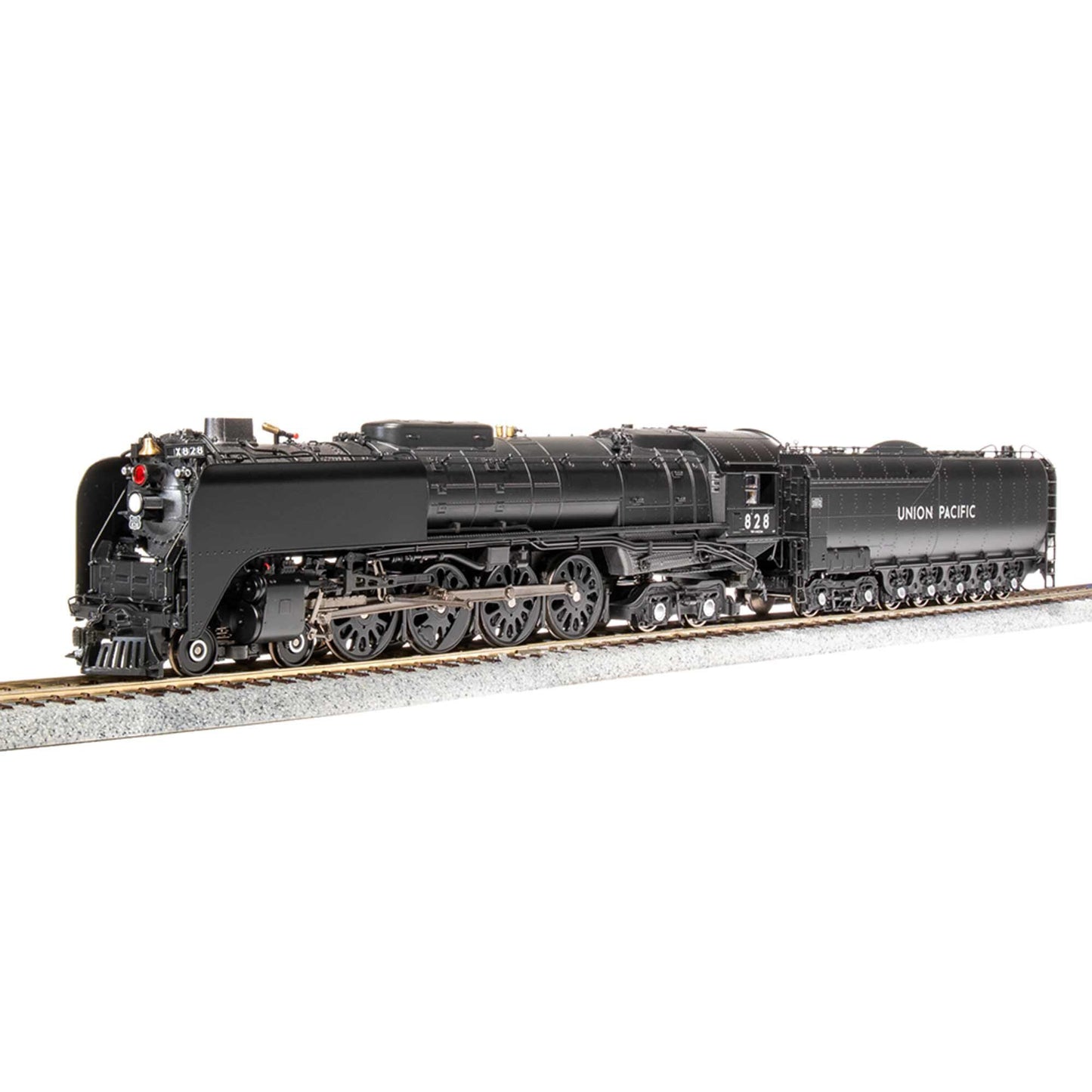 HO 4-8-4 FEF-2 Locomotive Black and Graphite Paragon4 UP #828 (BLI7362)