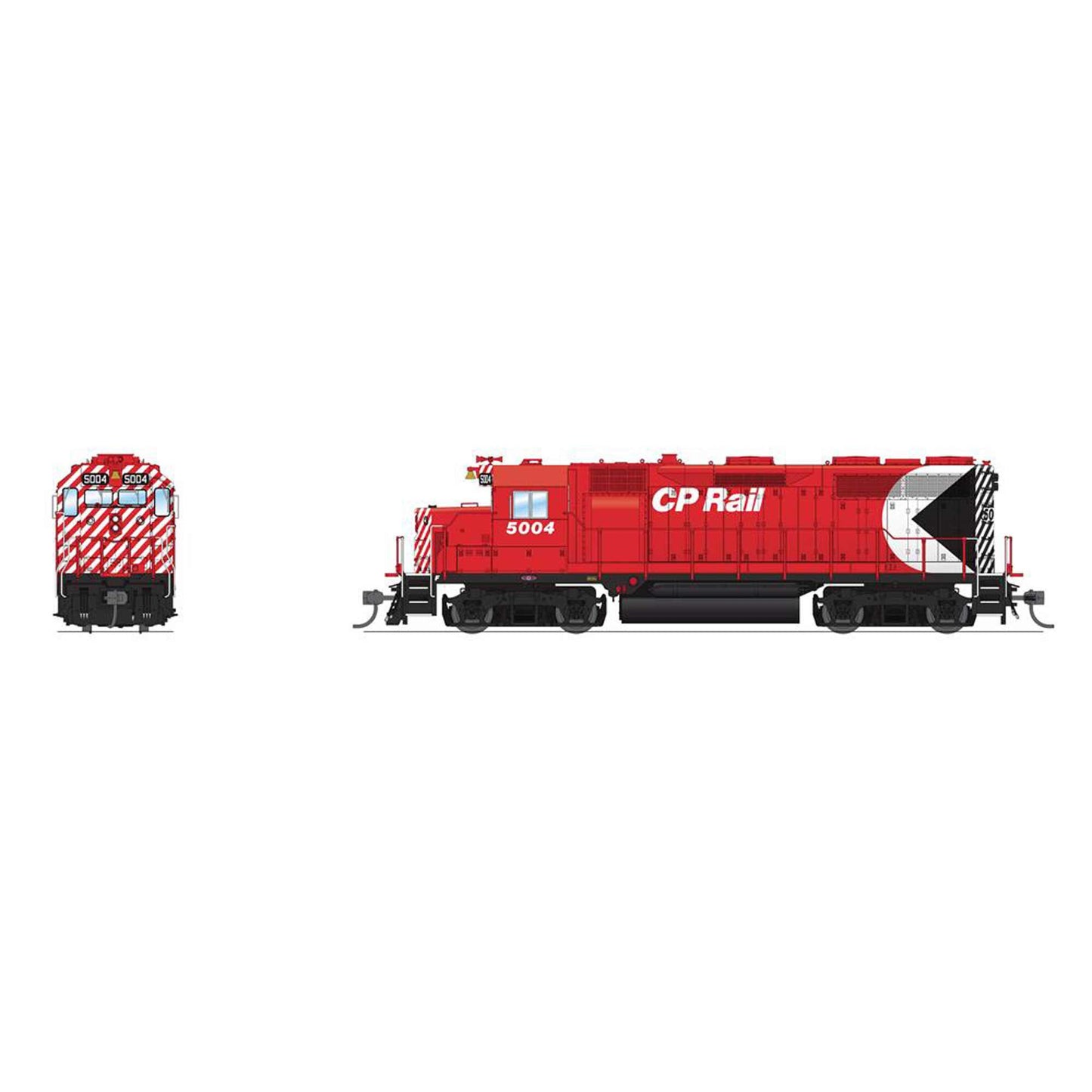 HO EMD GP35 Locomotive Multimark Stripe Paragon4 CP 5012 (BLI7539)