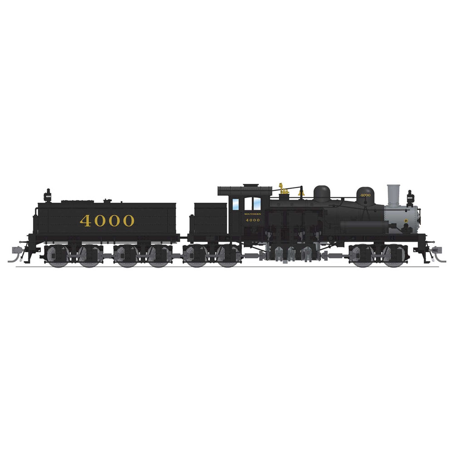 HO Class D 4 Truck Shay Locomotive SOU #4001 (BLI7815)