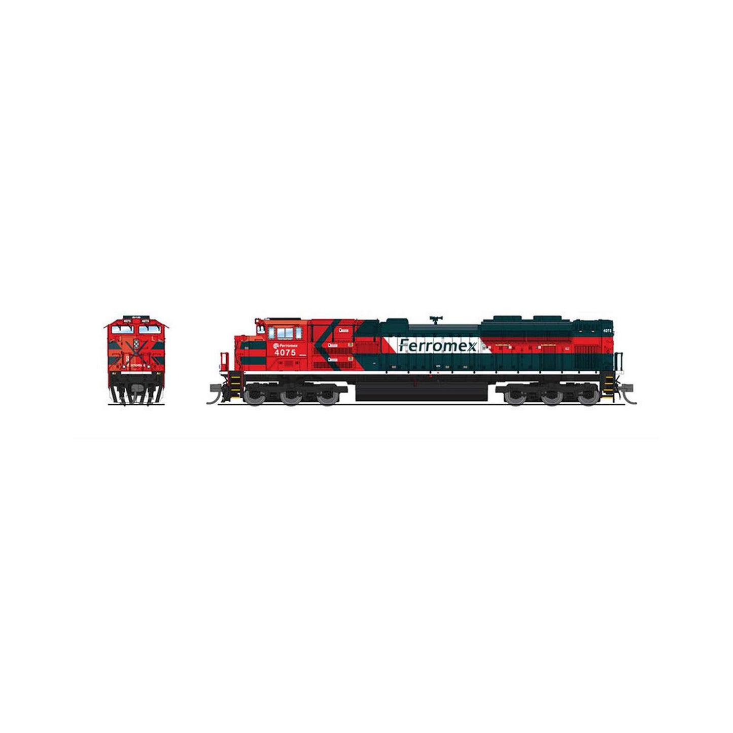 N EMD SD70ACe Locomotive Ferromex 4075 (BLI8441)