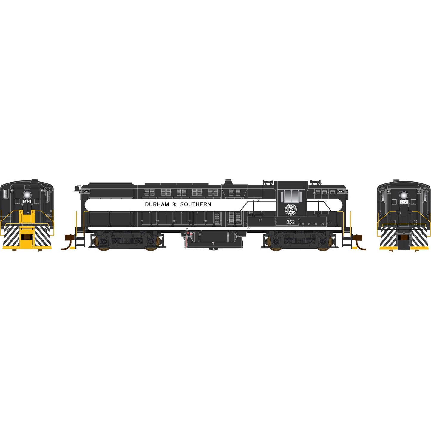 HO DRS-4-4-1500 D&S-SOO Line Locomotive #362 (BOW25089)