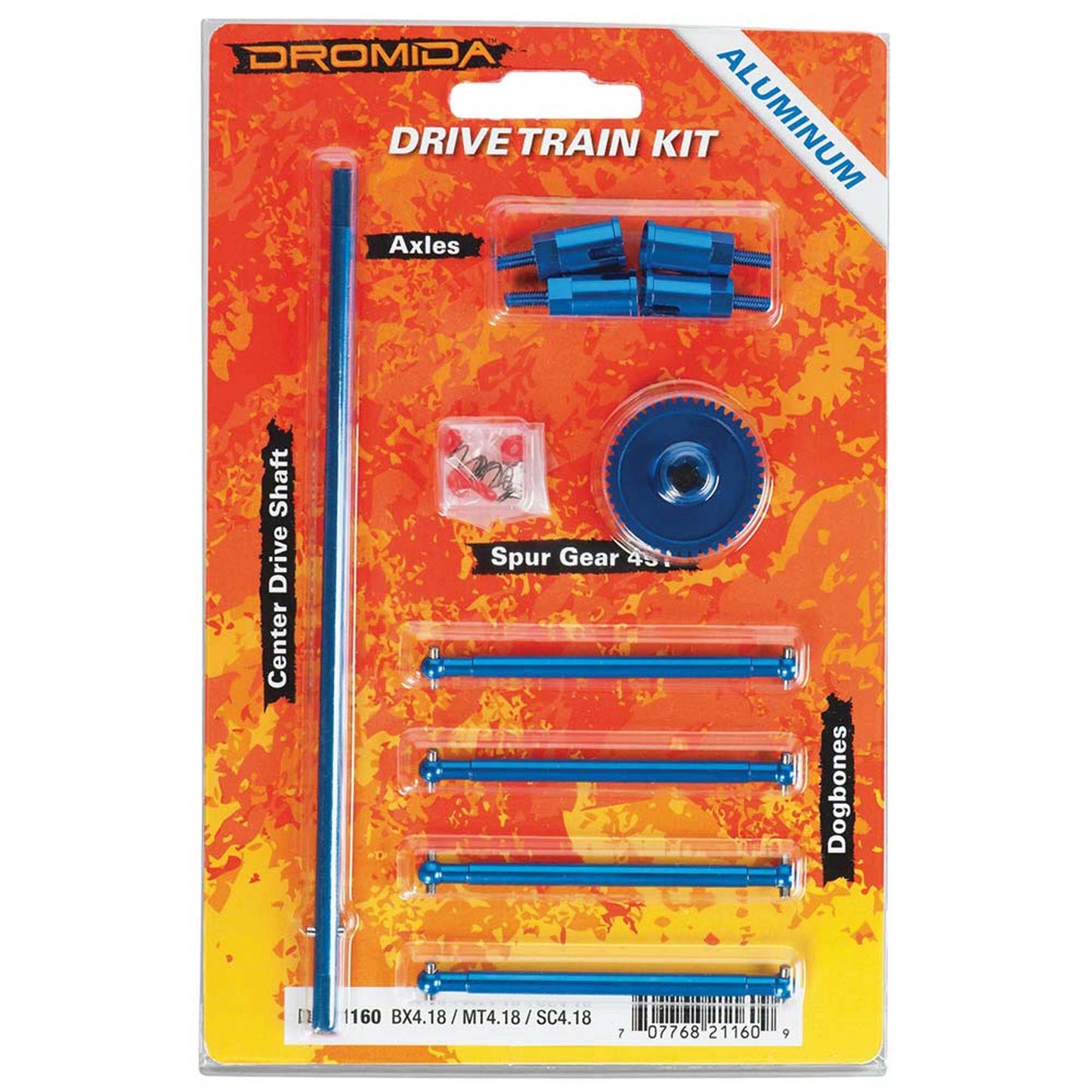 Drive Train Aluminum Upgrade Kit for BX MT SC 4.18 (DIDC1160)