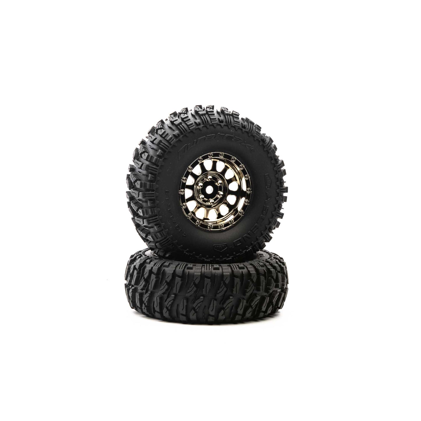 Class 1 Ascend CR C3 1.9" Tires (Black/Chrome) Pair (DTXC4072)