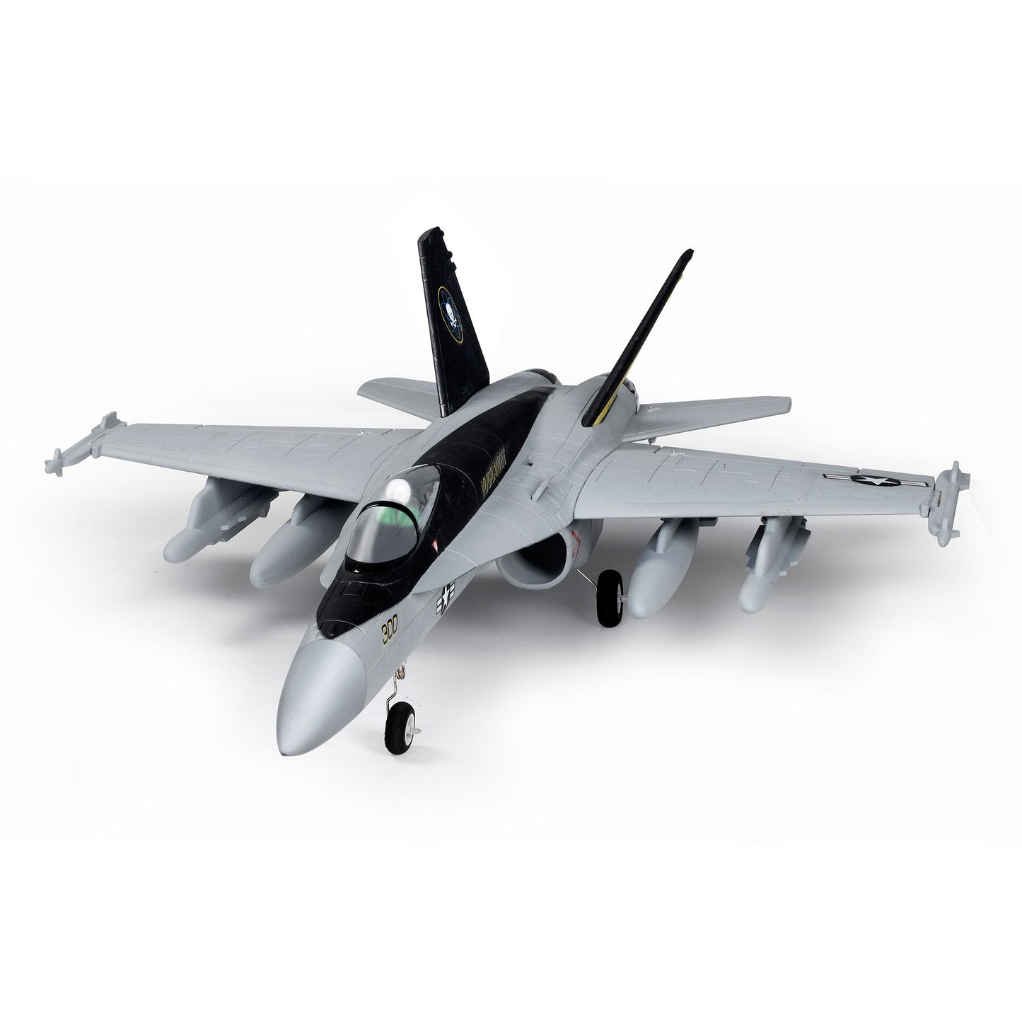 F-18 V2 Gray 64mm EDF Jet PNP (FMM092P)