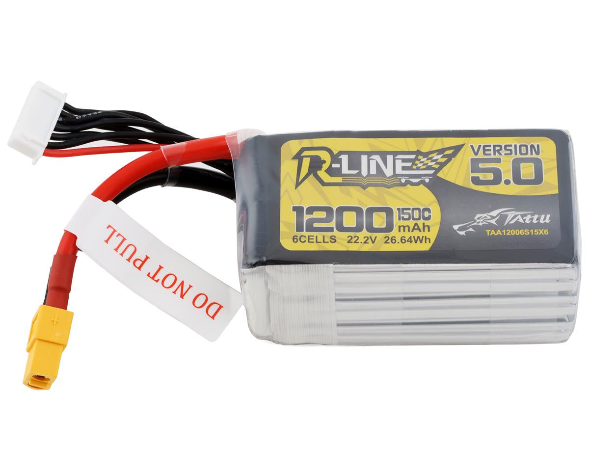 R-LINE 5.0 1200MAH 22.2V 150C (TAA12006S15X6)