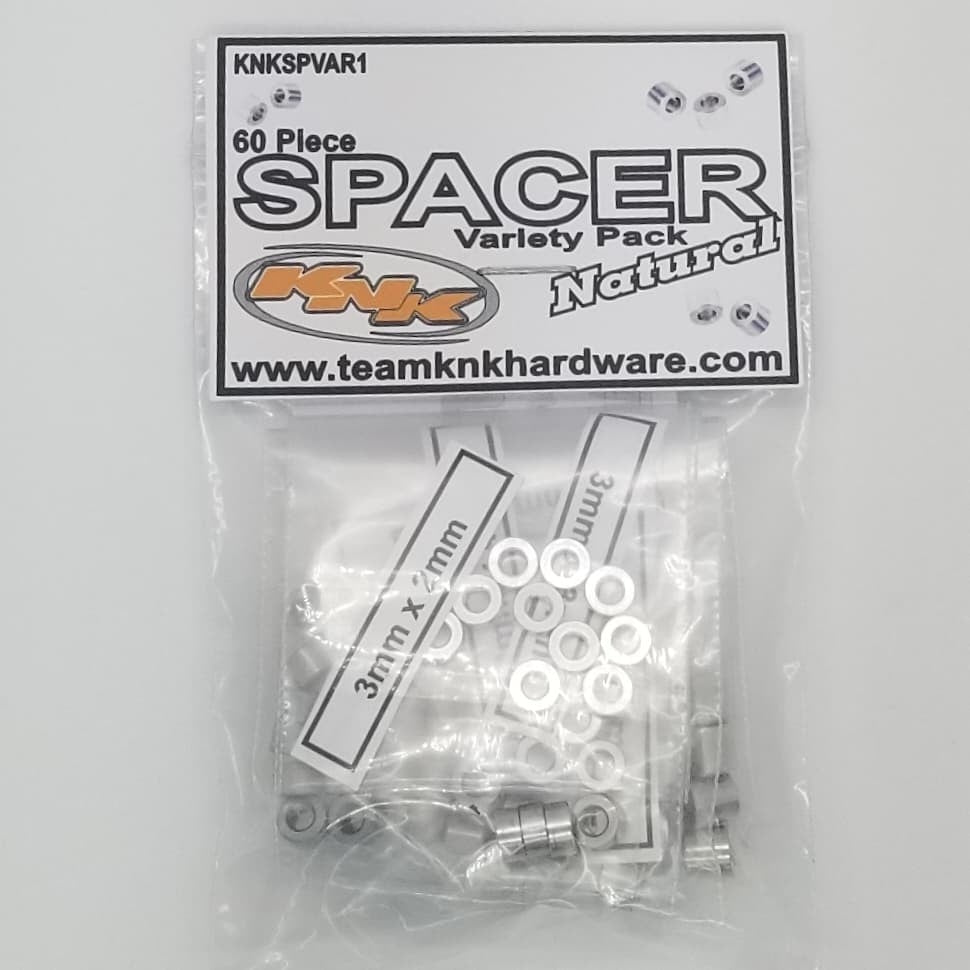 Aluminum Spacer Variety Pack (KNK3MMSPVAR)