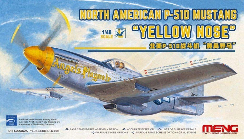 1/48 P51D Mustang Yellow Nose (MGKLS9)