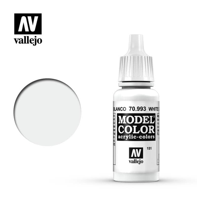 Model Color White Grey Acrylic Paint 18ml Bottle (VLJ70993)