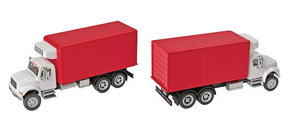 Intl 4900 2-Axle Rfr-White/Red (949-11391)